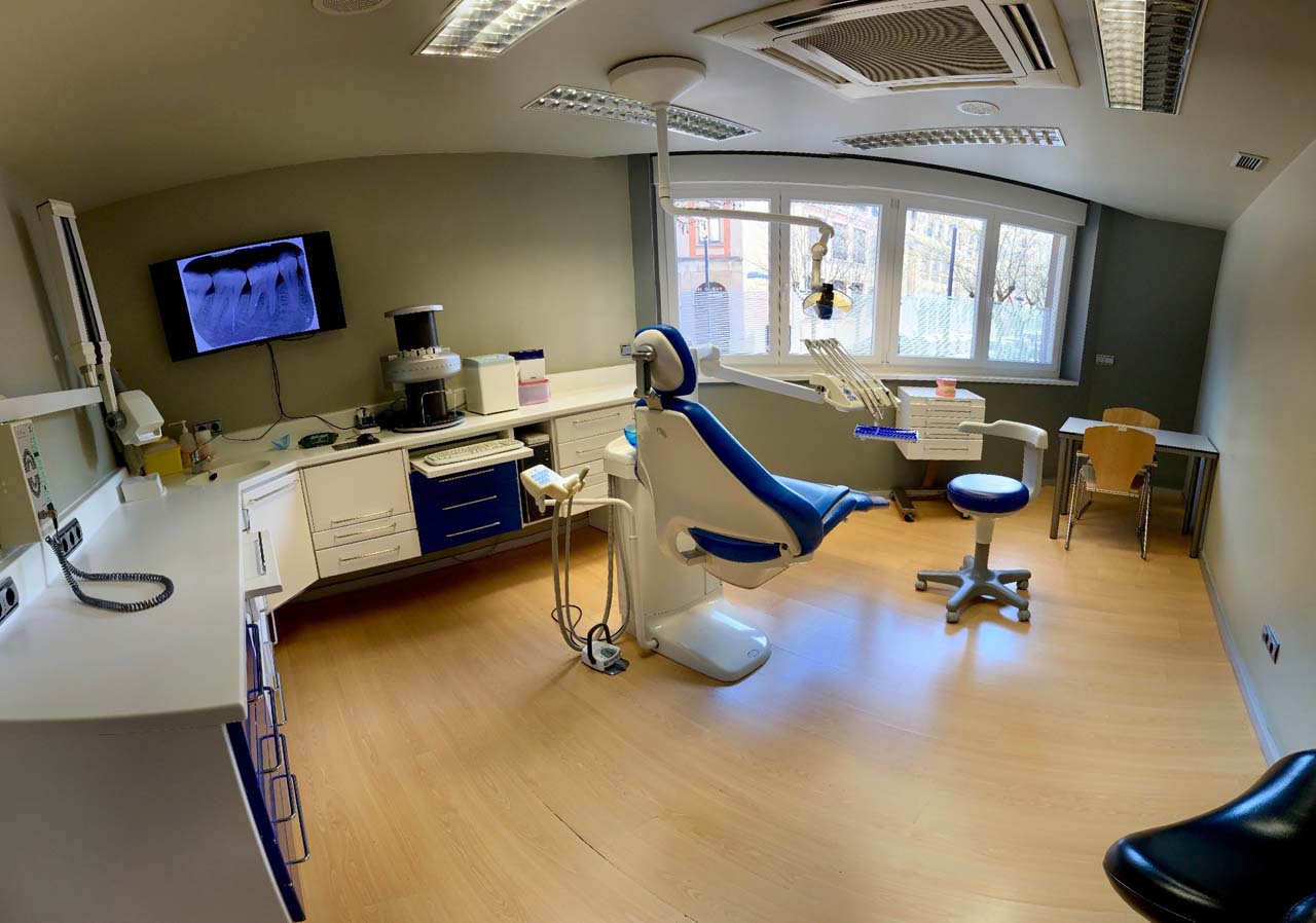 Instalaciones de la Clinica Montes en Pamplona